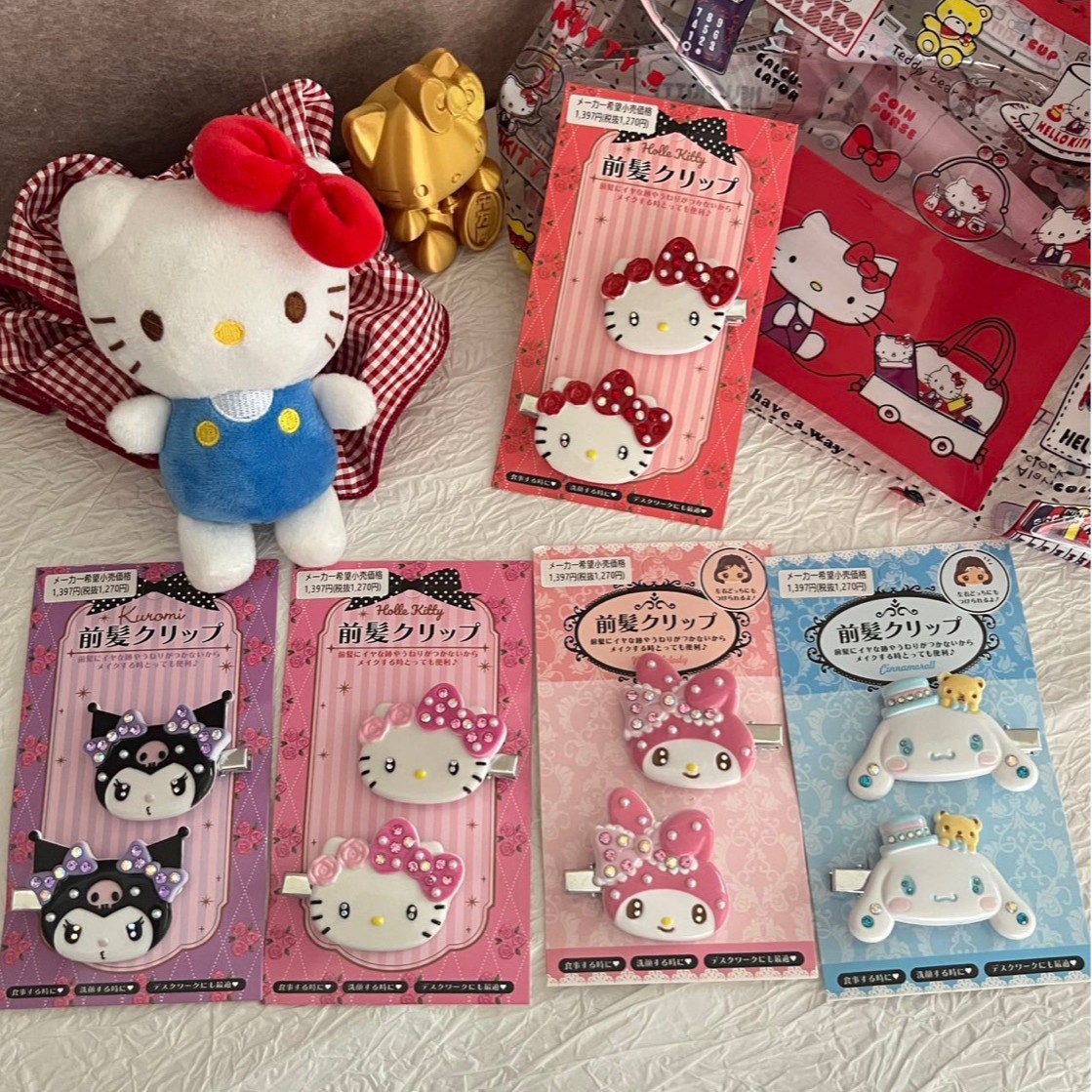 Women'S Accessories List - Sanrio Hello Kitty Hair Clip Cherry