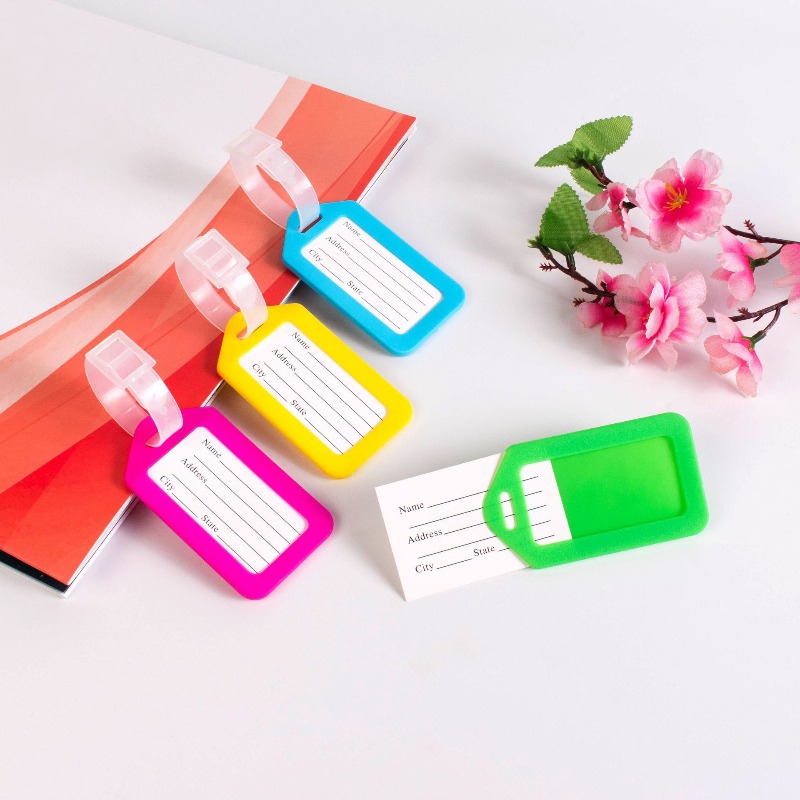 Women Accessories Name - 5PCS Luggage Tag Boarding Shipping Plastic