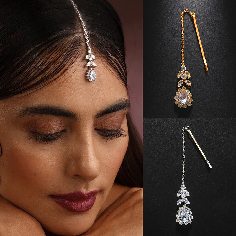 Women Accessories India - Fashion Indian Bridal Forehead Chain Headwear