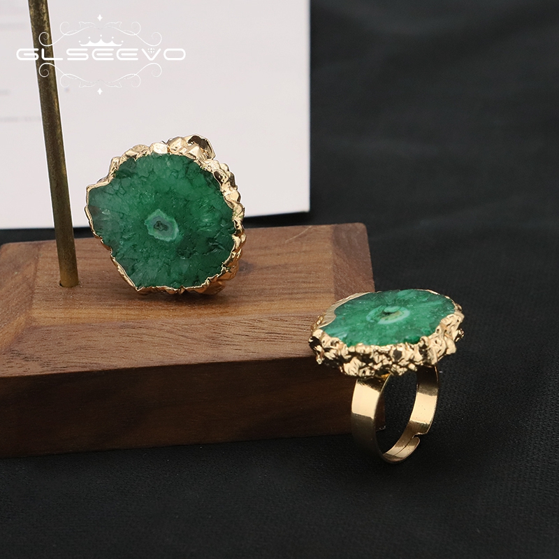 Women'S Accessories Gift Ideas - GLSEEVO Xanh Đá Tự Nhiên Có