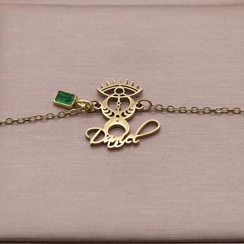 Evil Eye Bracelet - Todorova Custom Name Evil Eye Bracelet,