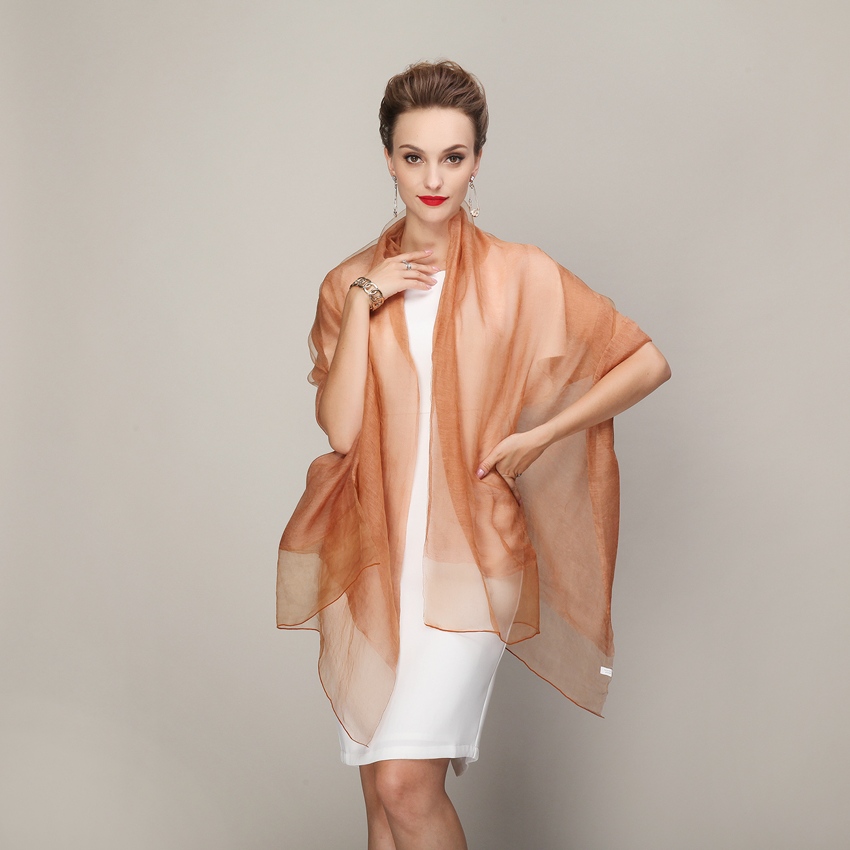 Accessories Brand For Women - [[BYSIFA] Màu Xám Lụa Len Dài