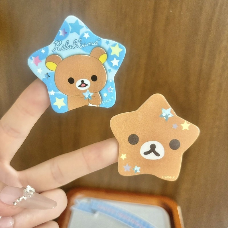Women'S Accessories List - Cute Five-pointed Star Relaxed Bear Hairpin