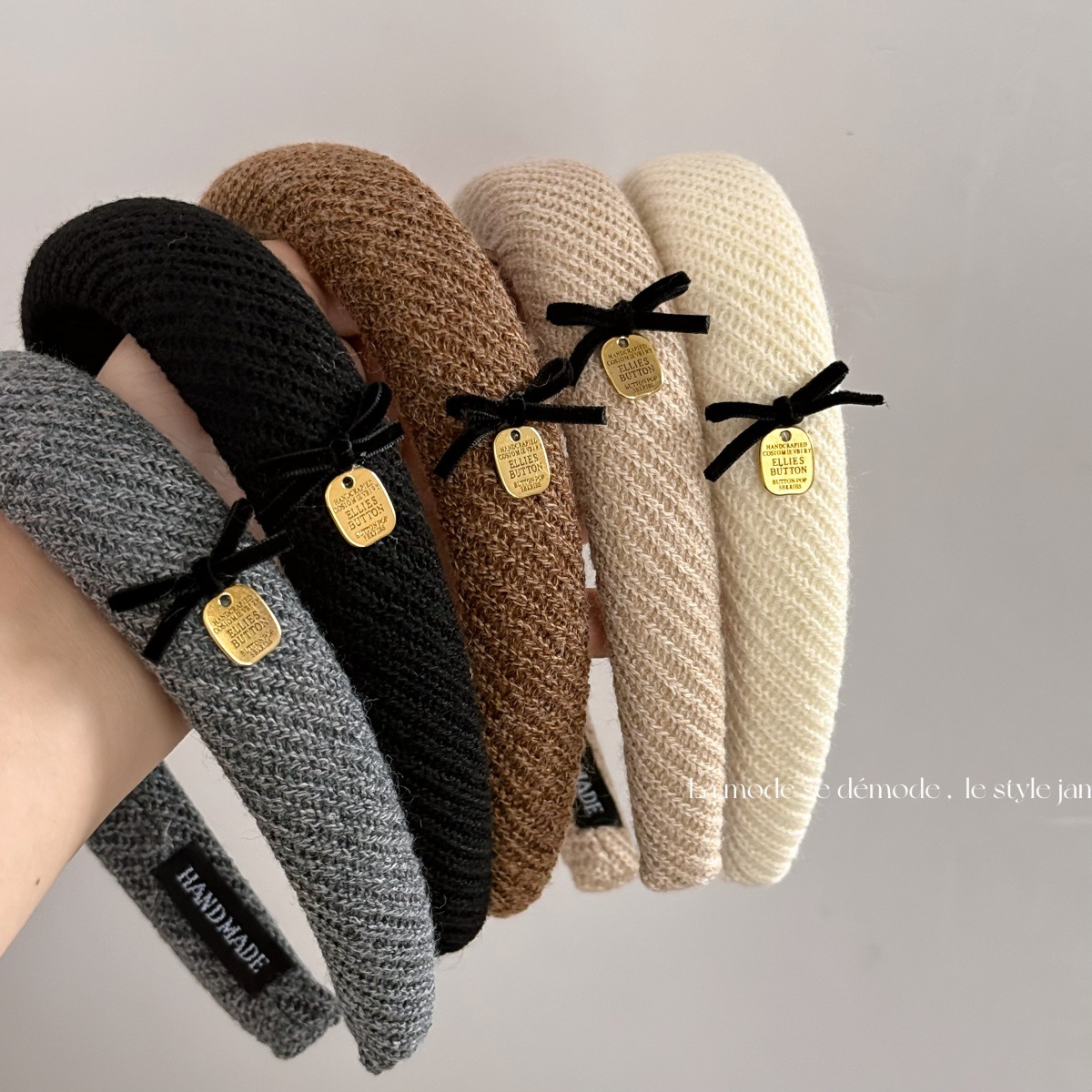 Accessories Brand For Women - Brand New Gentle brown fabric headband