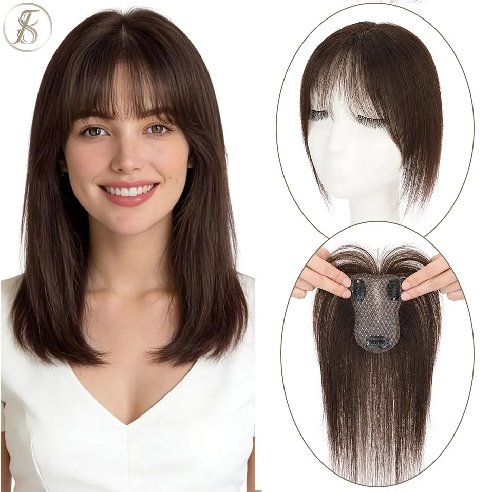 Women Accessories India - TESS Hair Topper With Bangs Clip