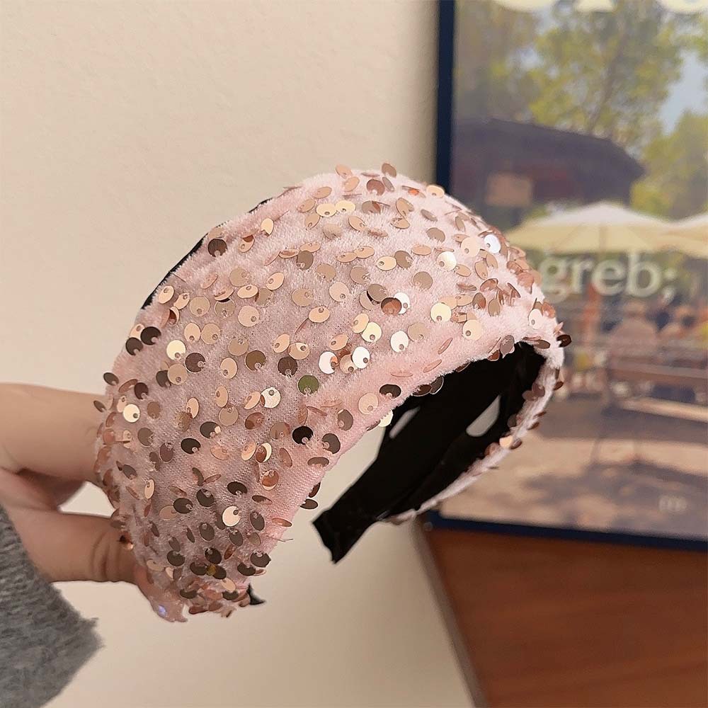 New Wide Glitter Headband For  - đánh giá và giá Women'S Accessories Gift Ideas