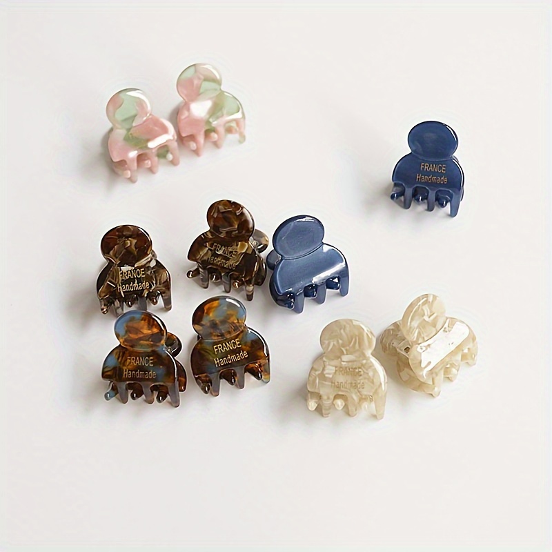 2pcs/set Mini Acetate Hair Cla - đánh giá và giá Hair Claw Clip Set