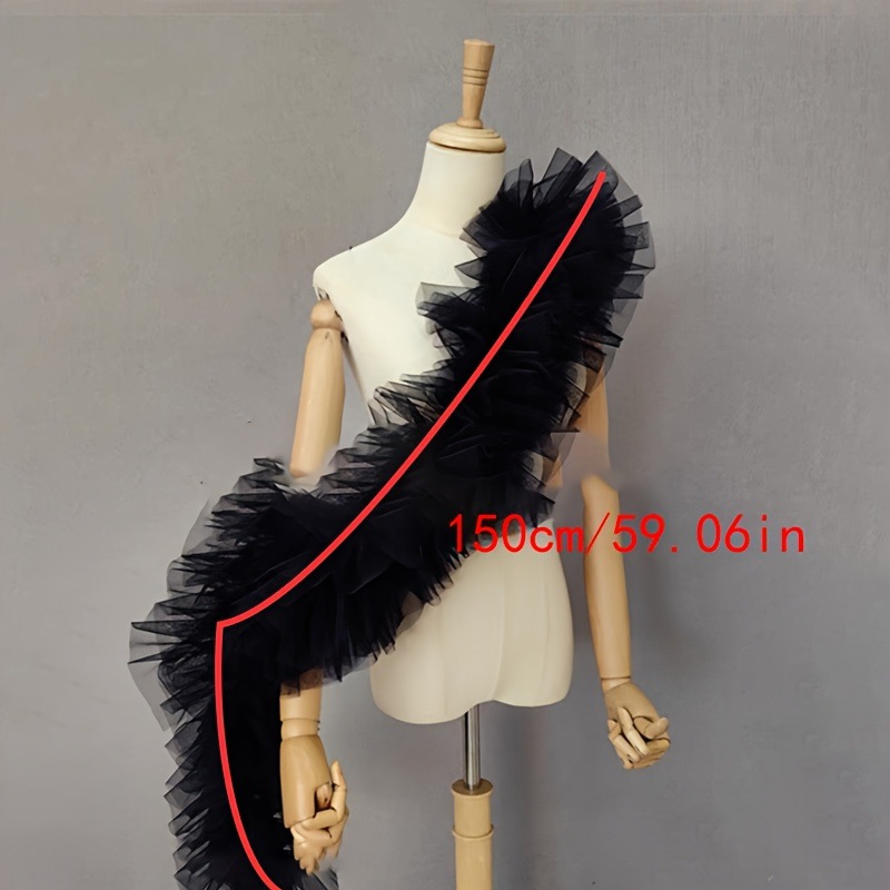 Black fluffy gauze shawl bride - đánh giá và giá Women Accessories Photos
