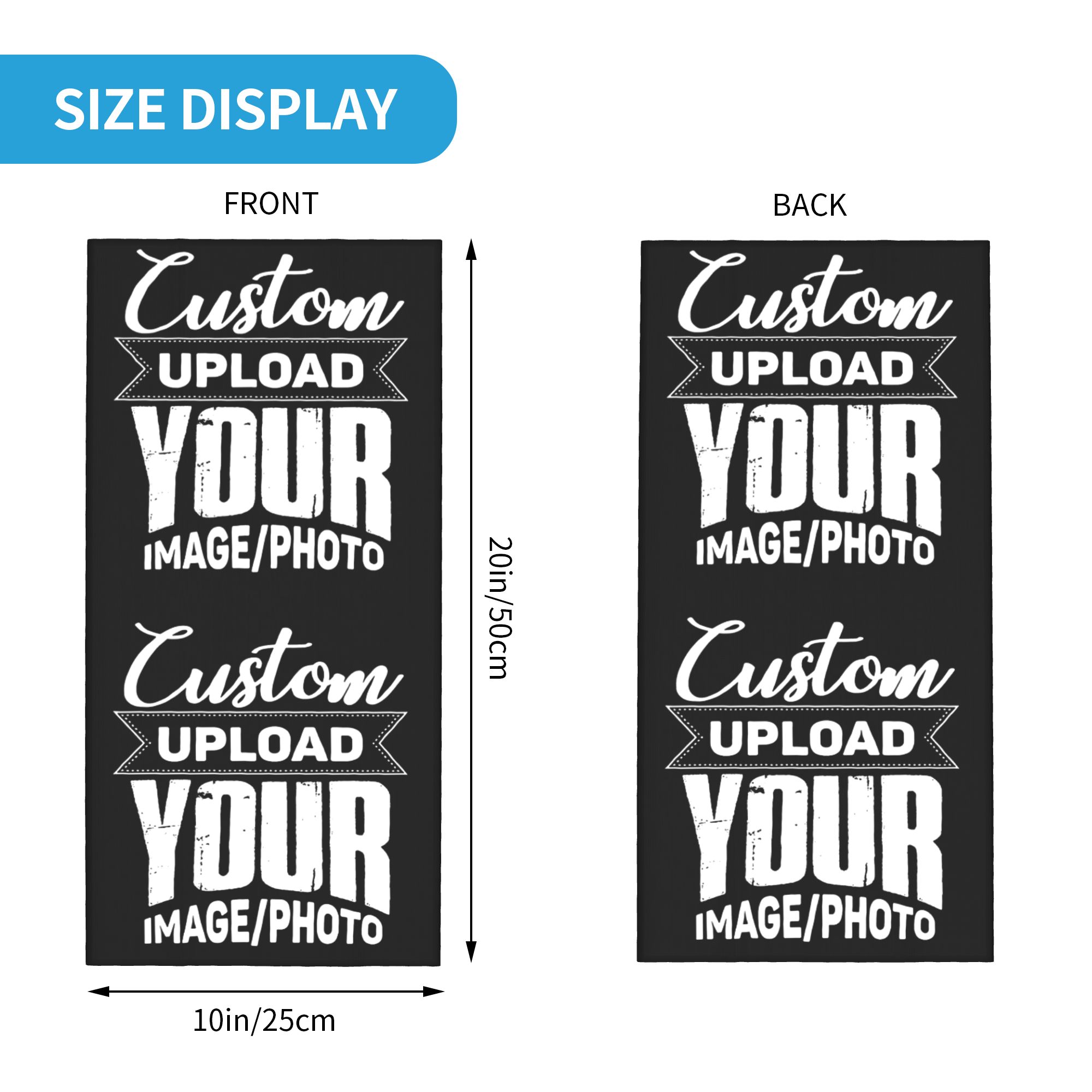 Custom Your Design Here Bandan - đánh giá và giá Women Accessories Logo Design