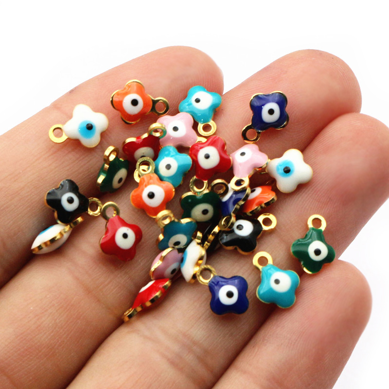 20pcs Charms Enamel Seahorse S - đánh giá và giá Evil Eye Bracelet