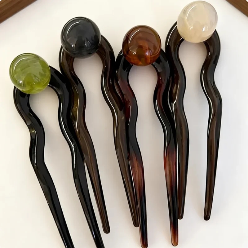 Fashion Colored Pearl U-Shaped - đánh giá và giá Women Accessories Shop