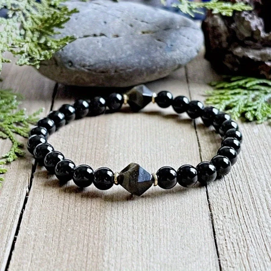 Black Onyx Beaded Bracelet Evi - đánh giá và giá Evil Eye Bracelet