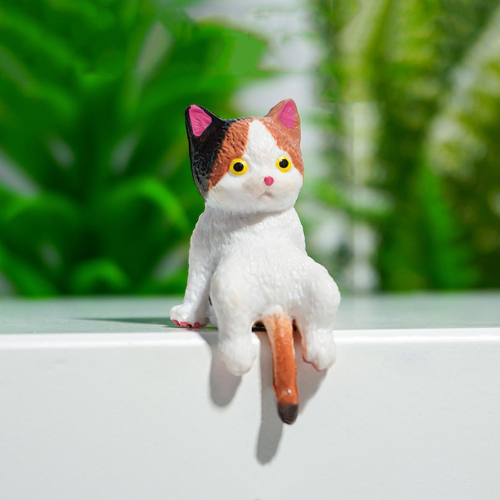 10pcs Cute Mini Cat Ornament C - đánh giá và giá Women Accessories India