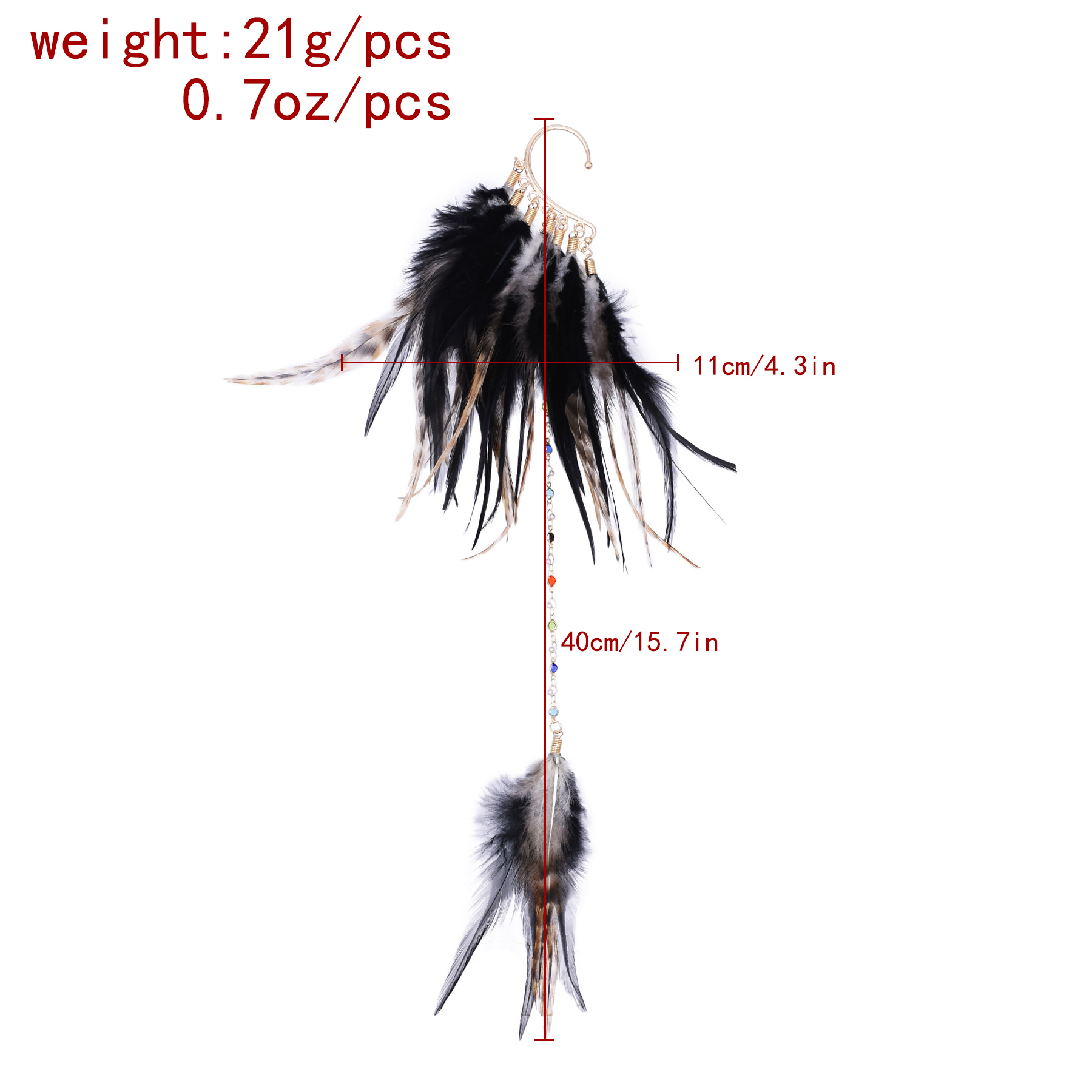 Bohemian Ethnic Style Feather  - đánh giá và giá Women Accessories India