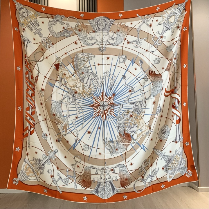 Luxury Brand Scarf Large Silk  - đánh giá và giá Accessories Brand For Women