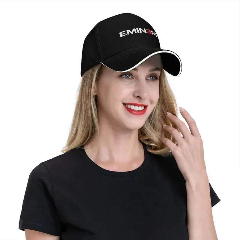 New EMIN3M LOGO BASEBALL CAP B - đánh giá và giá Women Accessories Logo Design