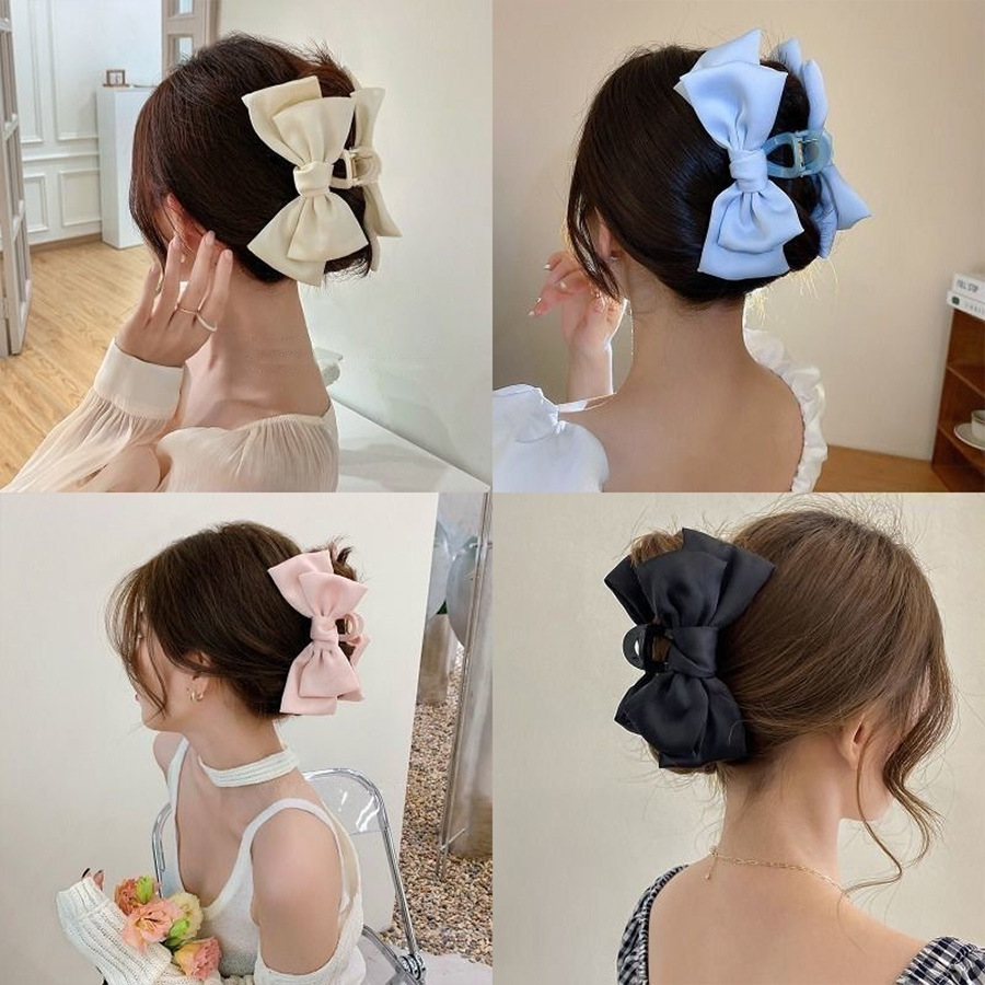 Bow Hair Claws Clip Large Shar - đánh giá và giá Hair Claw Clip Set