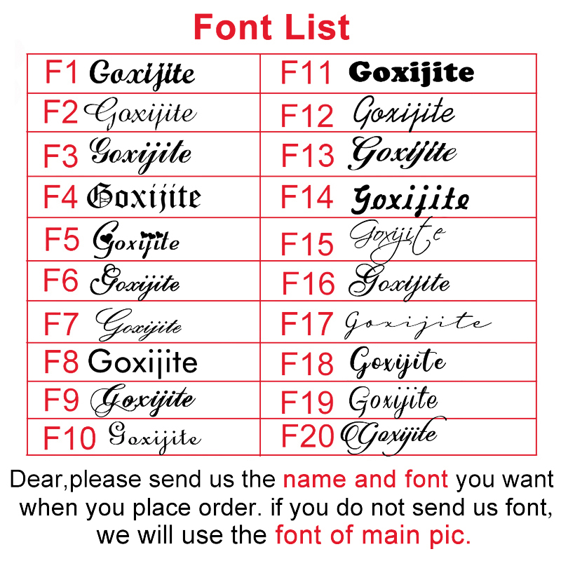 Goxijite Customize Name Neckla - đánh giá và giá Women Accessories Name