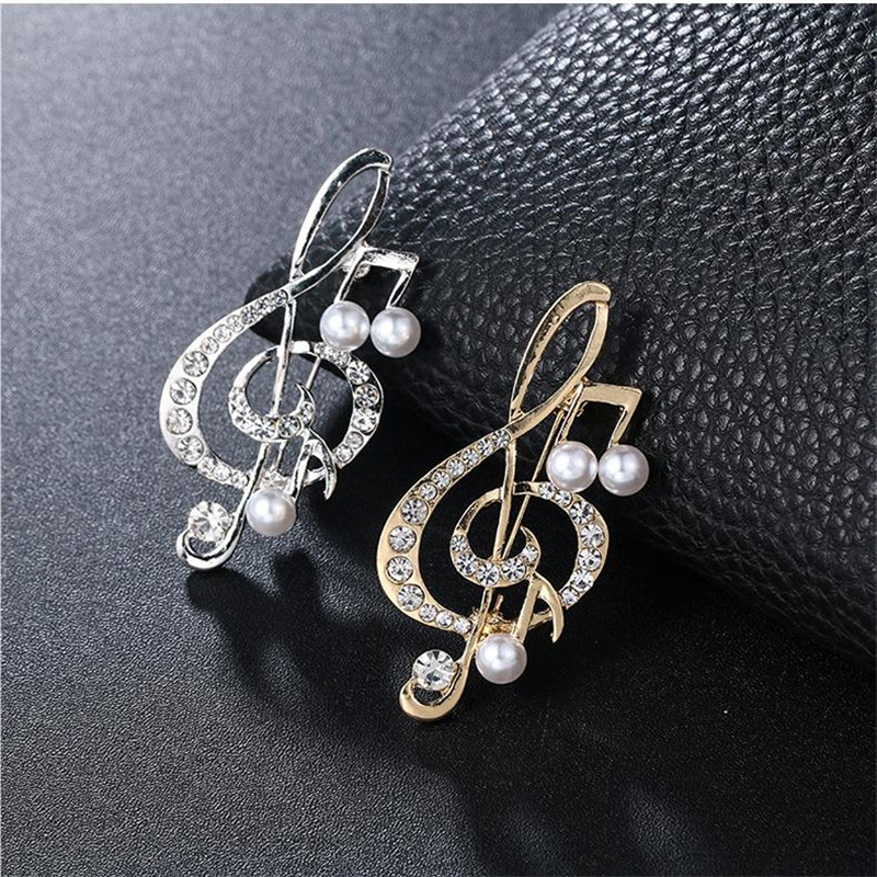 1Pc Elegant Musical Note Brooc - đánh giá và giá Women'S Accessories Gift Ideas