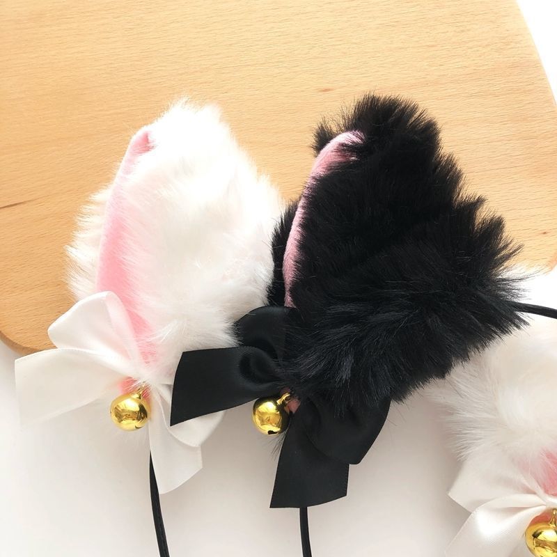 2 Chiếc Tai Nghe Tai Mèo Nơ Đầ - đánh giá và giá Women Accessories Photos