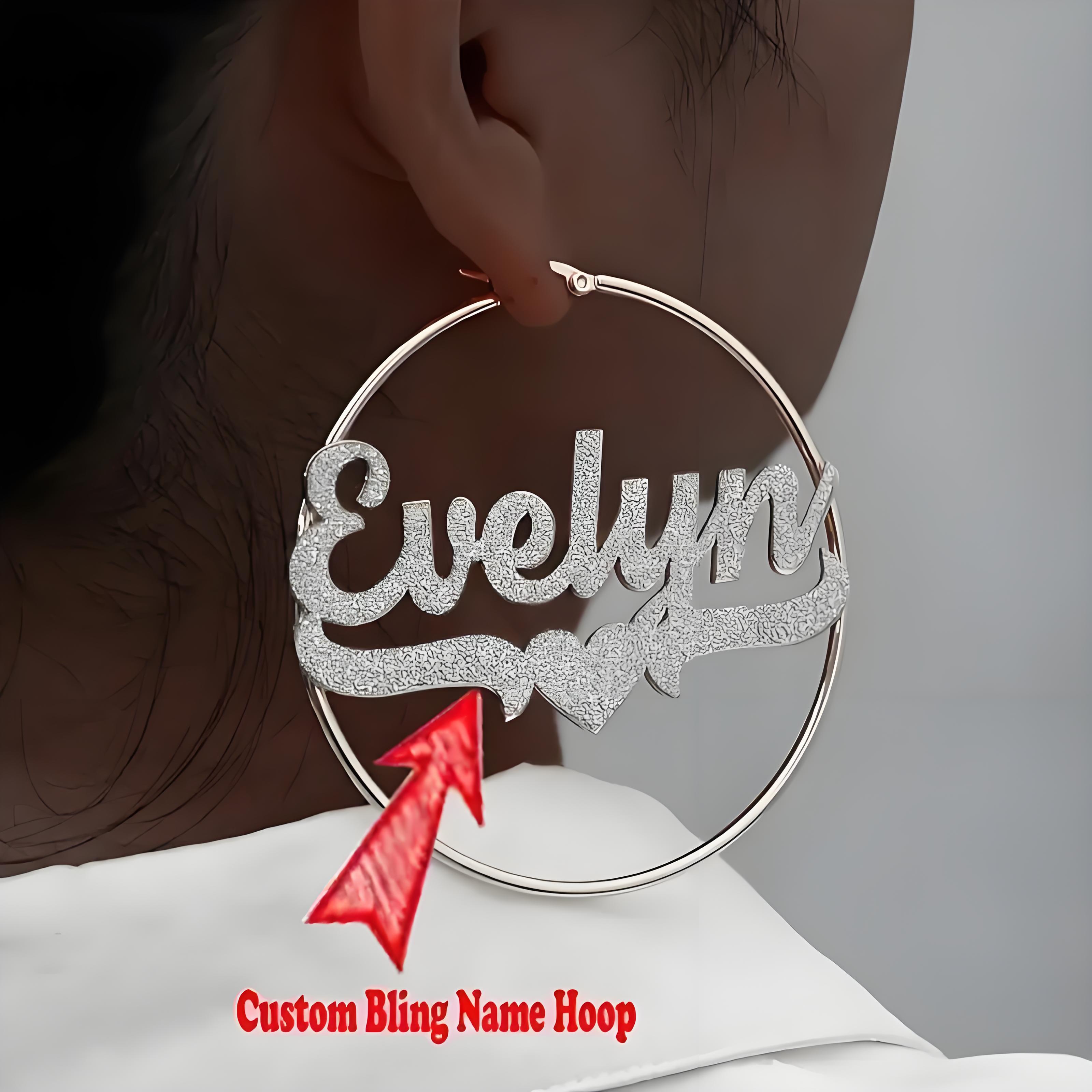 Personalized Sandblasted Name  - đánh giá và giá Women Accessories Name