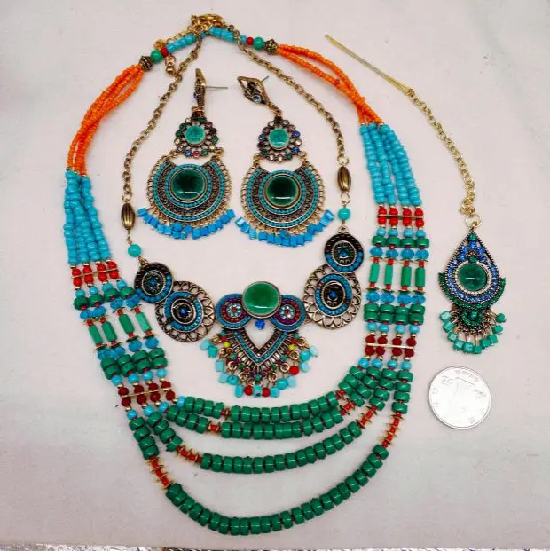 Ấn Độ Bộ Trang Sức Nữ Diễn Sân - đánh giá và giá Women Accessories India