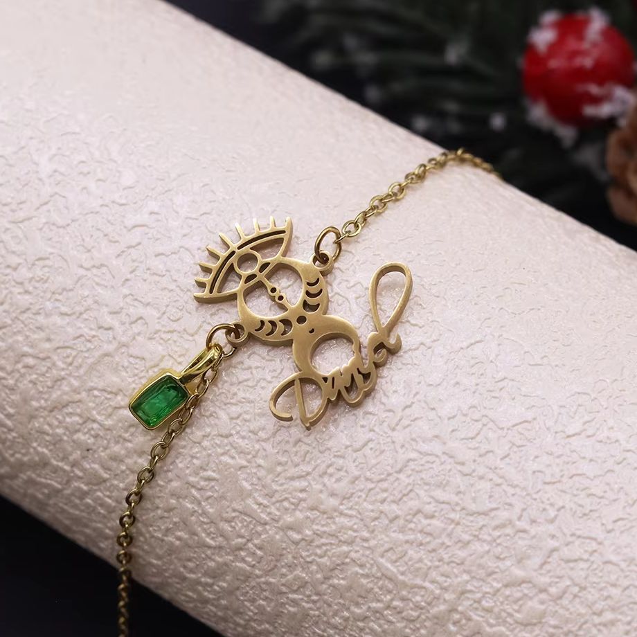 Todorova Custom Name Evil Eye  - đánh giá và giá Evil Eye Bracelet