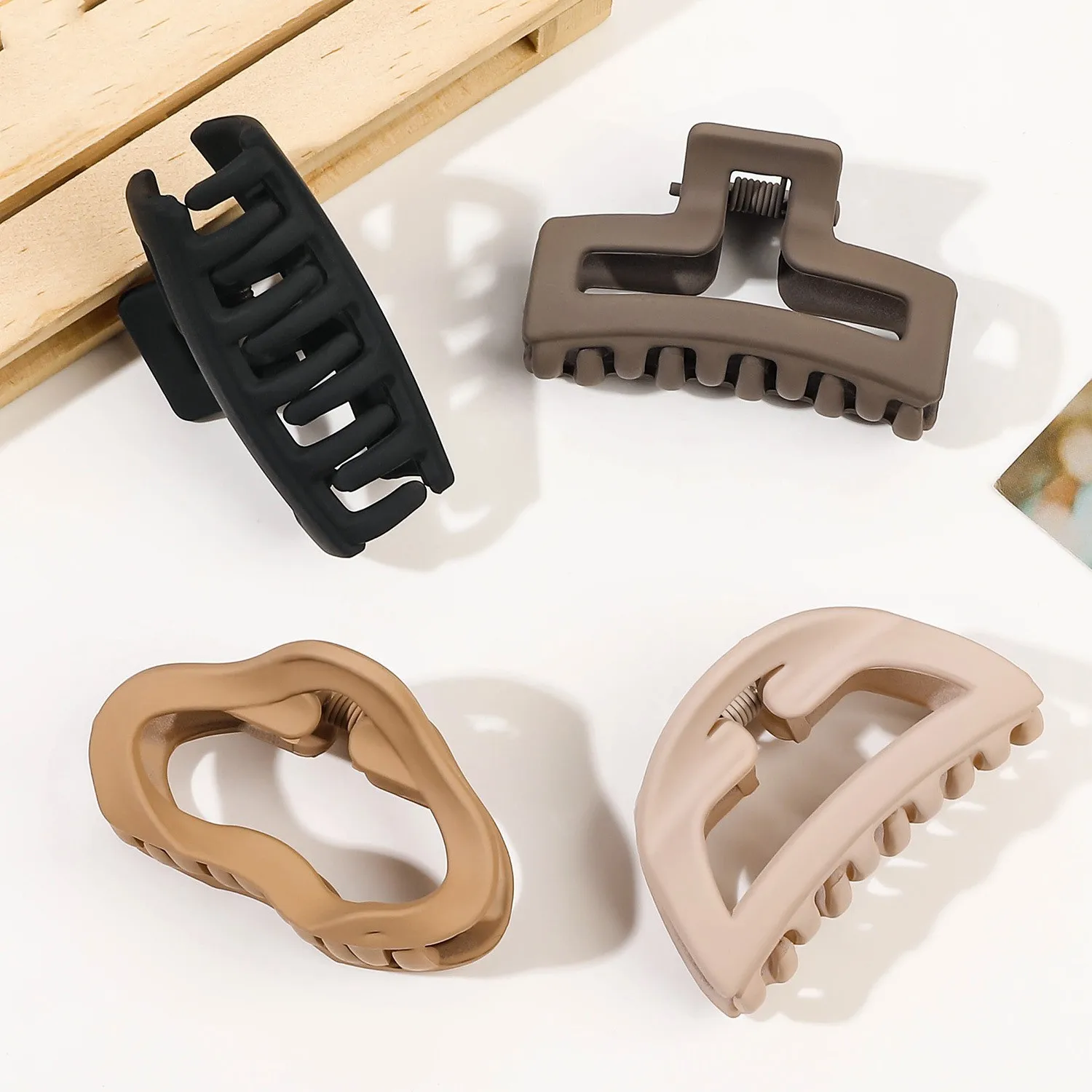 2024 New Fashion Small Frosted - đánh giá và giá Hair Claw Clip Set