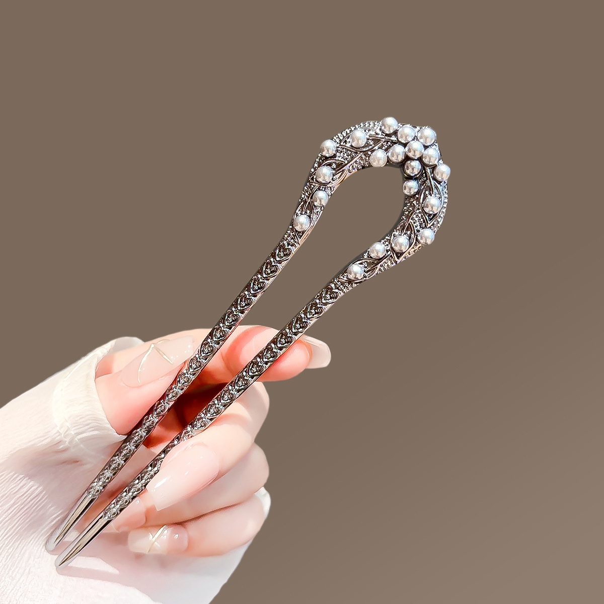 New Pearl U Shaped Hairpin For - đánh giá và giá Women Accessories Shop