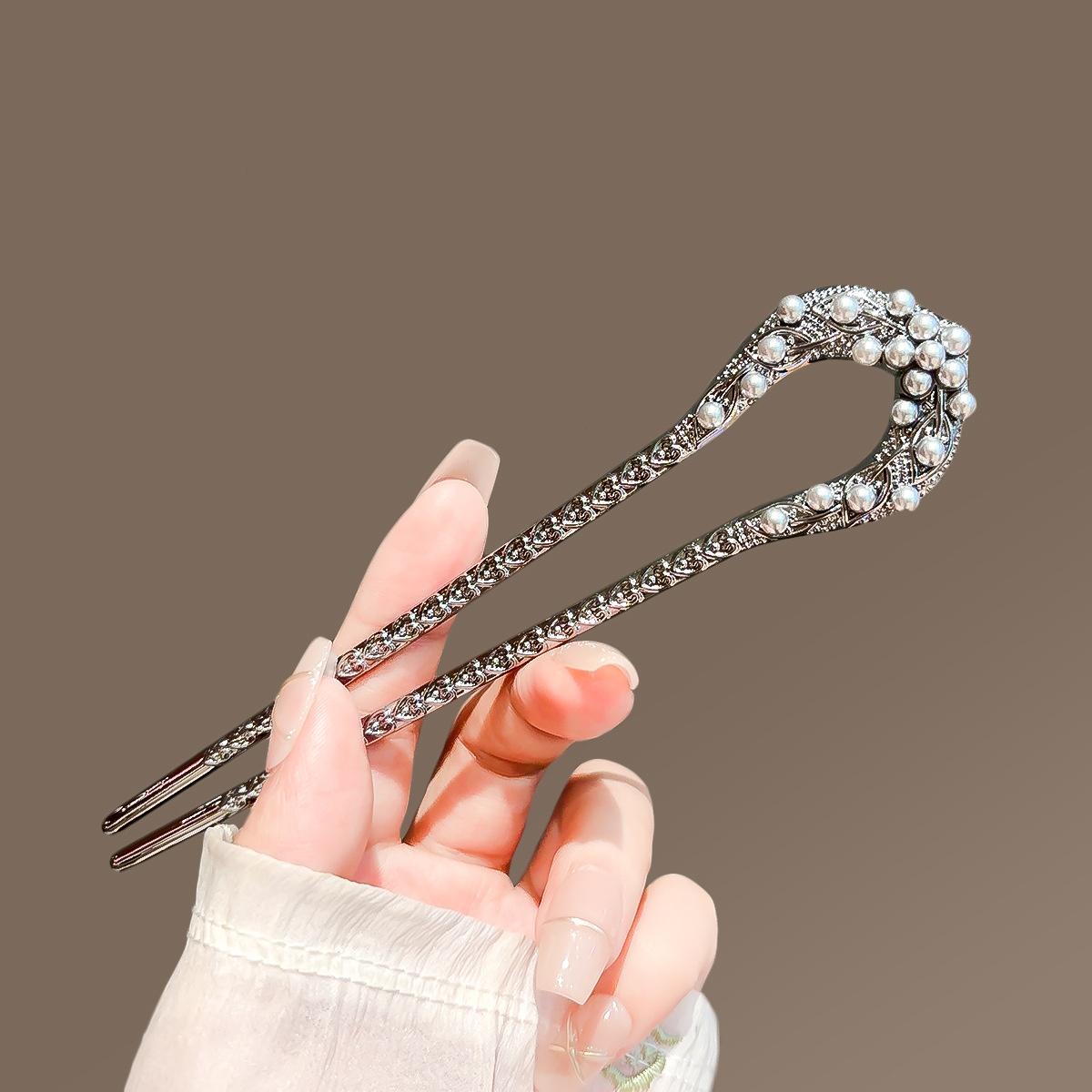 New Pearl U Shaped Hairpin For - đánh giá và giá Women Accessories Shop