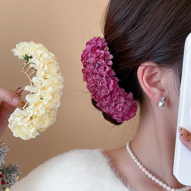 1pc Pastoral Purple Yellow Flo - đánh giá và giá Women Accessories Photos
