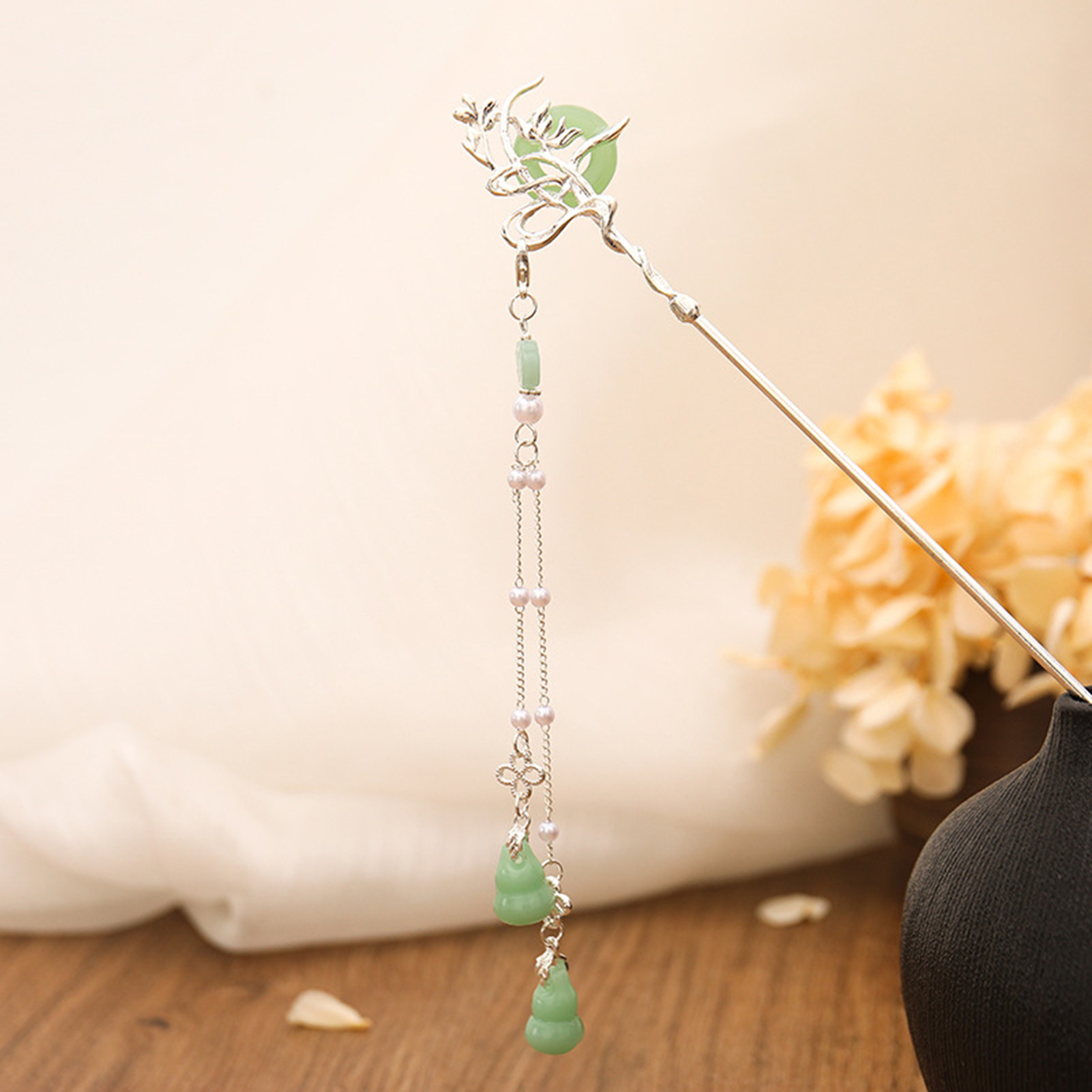 Chinese Style Glass Hairpin Fo - đánh giá và giá Women Accessories Shop