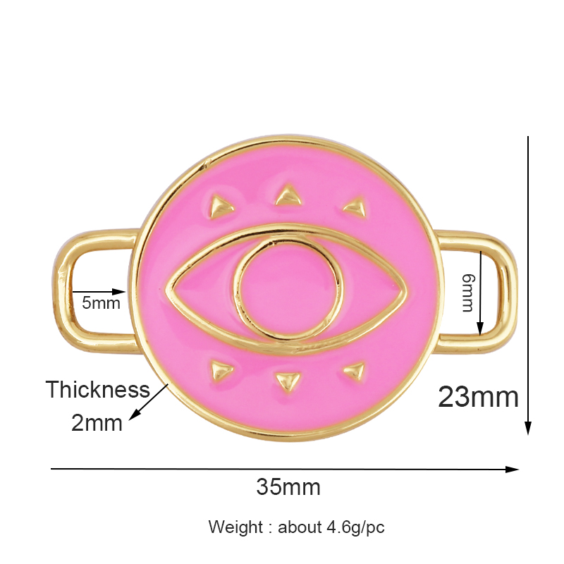 Jumbo Men Ác May Mắn Mắt Cổng  - đánh giá và giá Evil Eye Bracelet