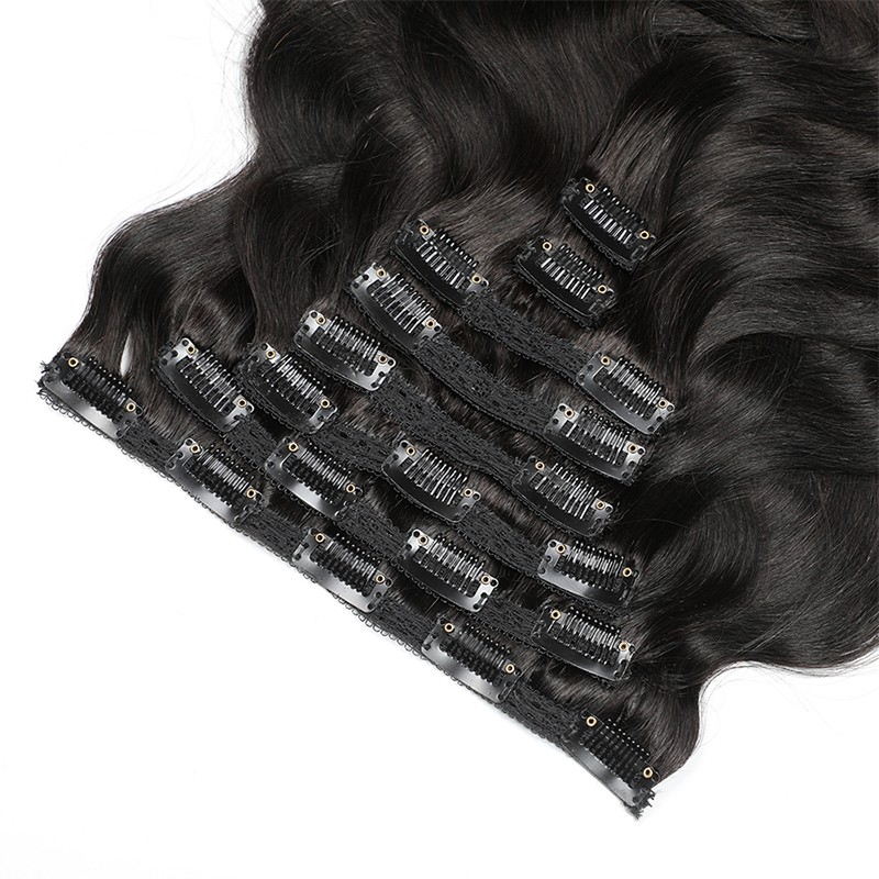 Body Wave Real Human Hair Clip - đánh giá và giá Women Accessories India