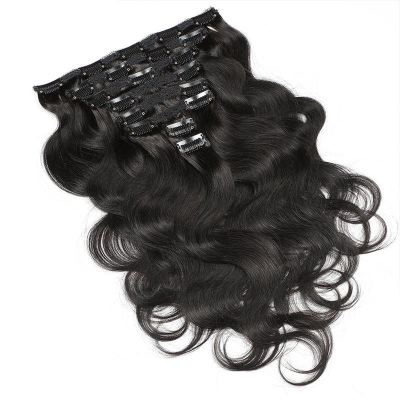 Body Wave Real Human Hair Clip - đánh giá và giá Women Accessories India
