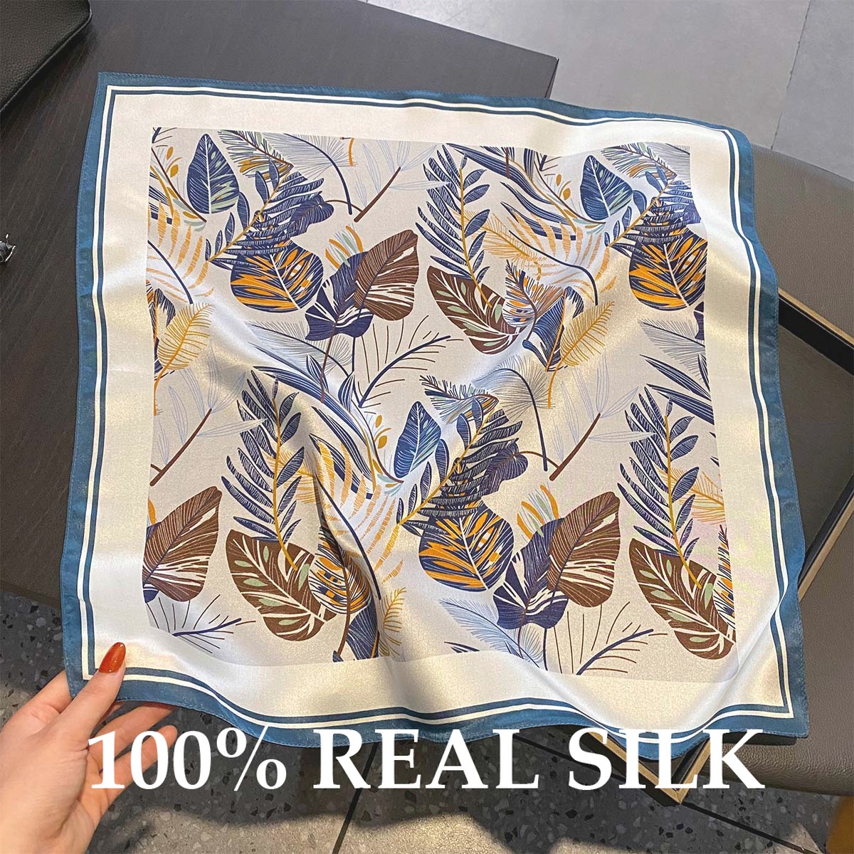 Luxury Brand 100% Real Silk Sc - đánh giá và giá Accessories Brand For Women