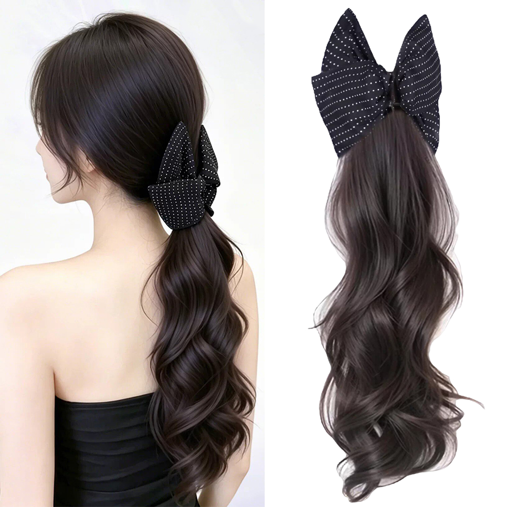 Bow Claw Clip Synthetic Ponyta - đánh giá và giá Hair Claw Clip Set
