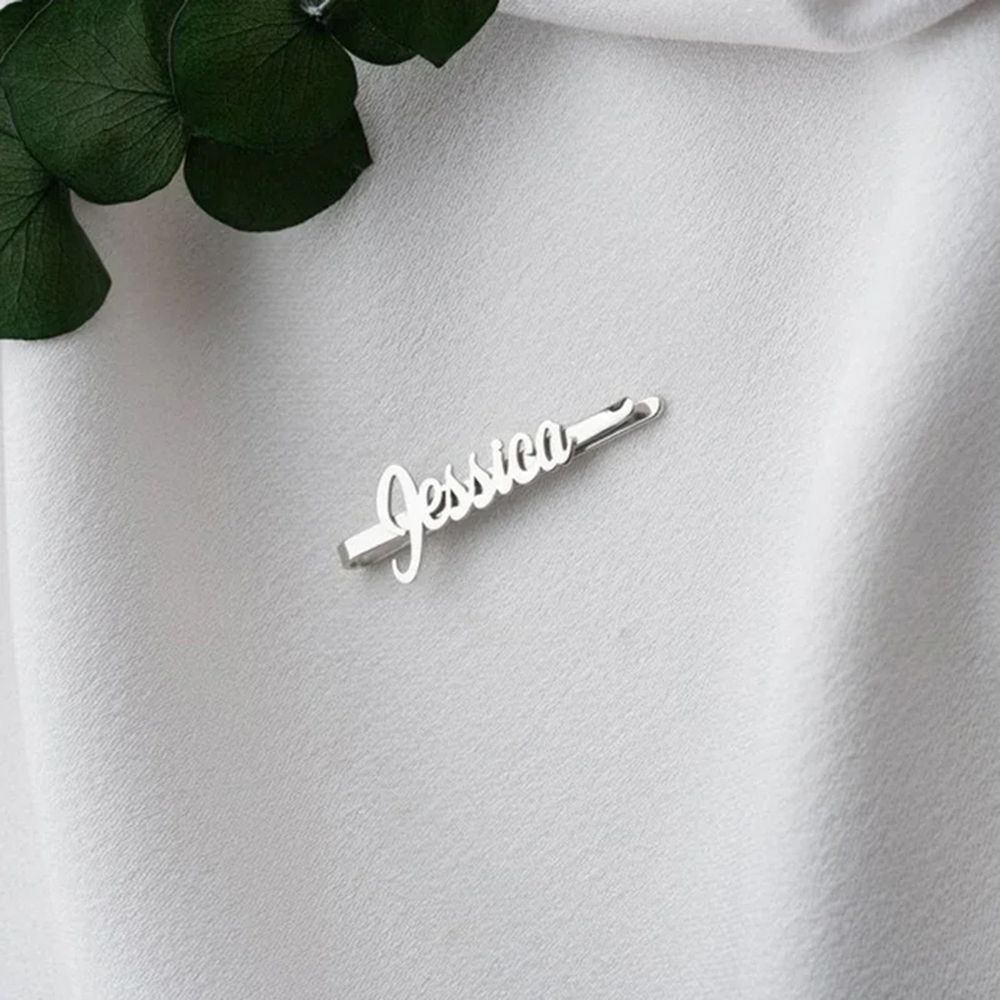 Custom Name Hair Clips Fashion - đánh giá và giá Women Accessories Name